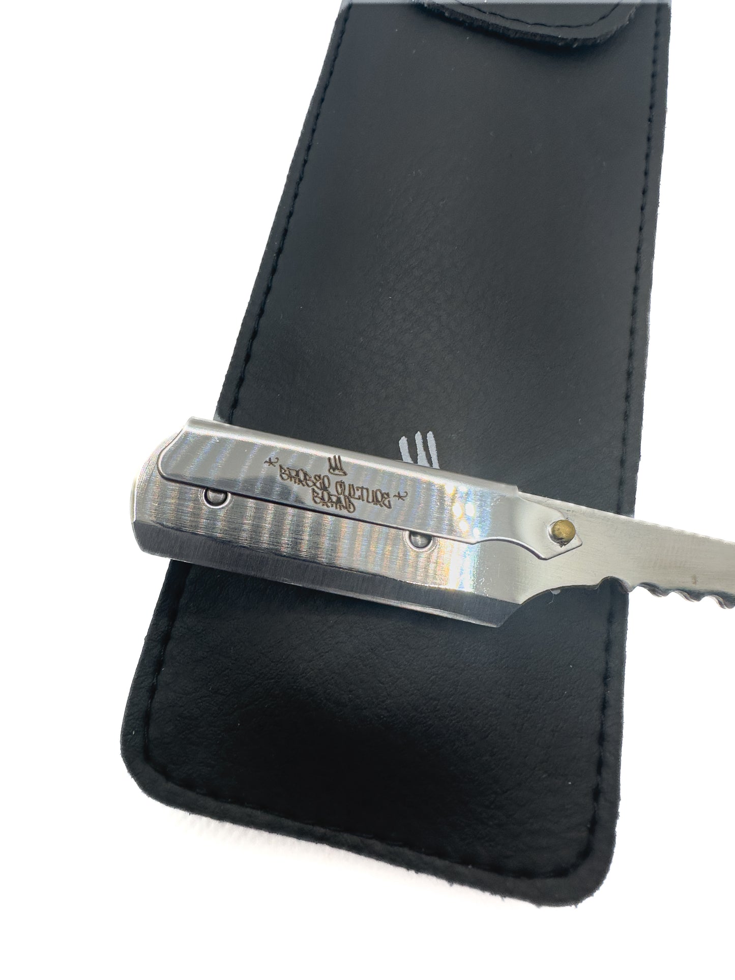 WOODEN HANDLE BCB STRAIGHT RAZORS