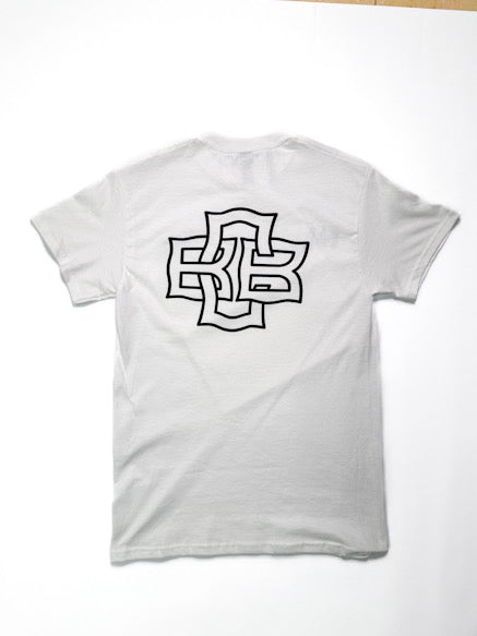 White graffiti bcb shirt